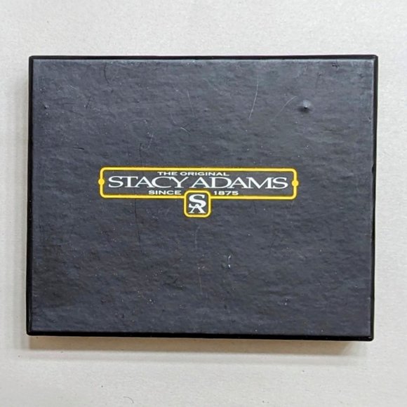 🆕 STACY ADAMS LEATHER BIFOLD WALLET - MEN - Picture 2 of 4